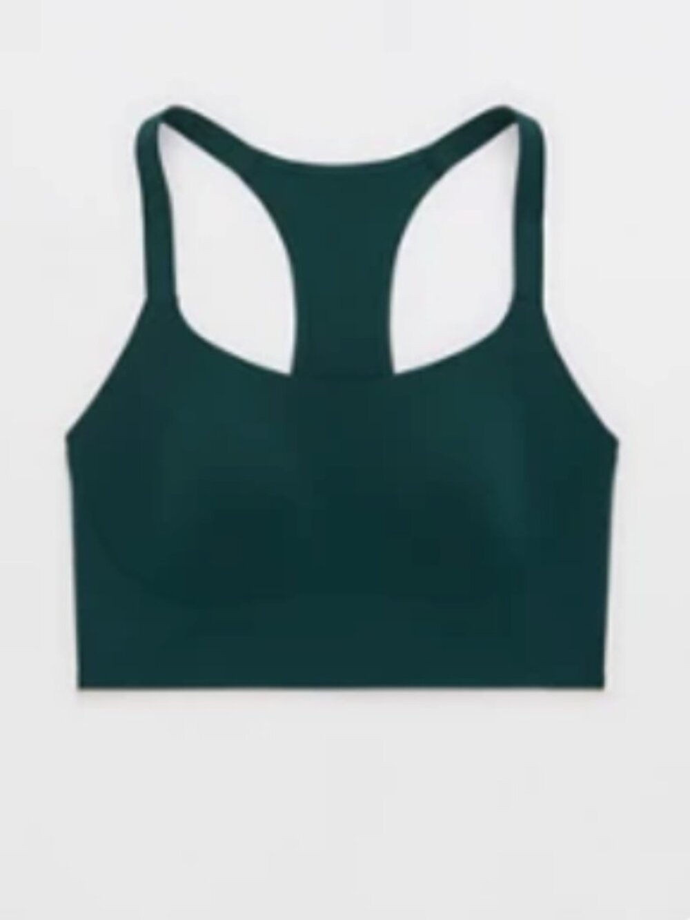 LIKE NEW! aerie Turquoise Offline 'Real Me Hold Up!' Racerback Sports Bra
